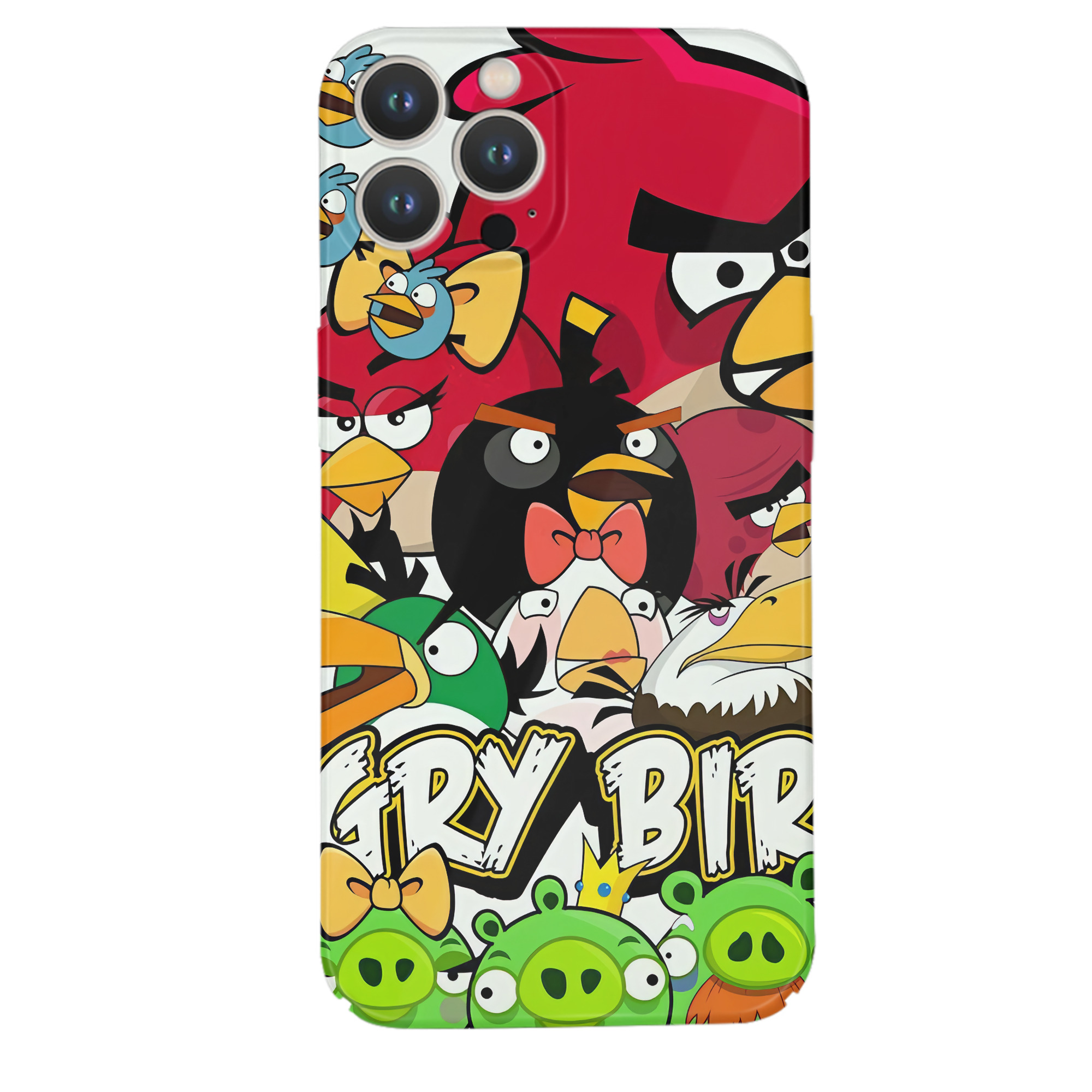 （画像用） Angry Birds アングリーバード 【iPhone 14シリーズ対応】ハードケース